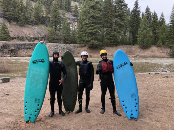 River Surfing the Blackfoot River: Experience The Ledge