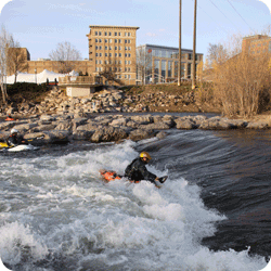 Summoning The Motivation To Paddle In The Winter