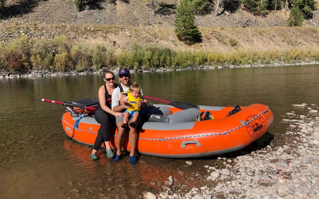 FLOATING THE BLACKFOOT RIVER WITH KIDS