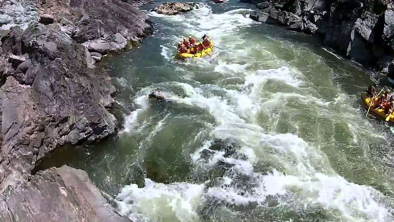 Clark Fork River rafting on the Alberton Gorge.